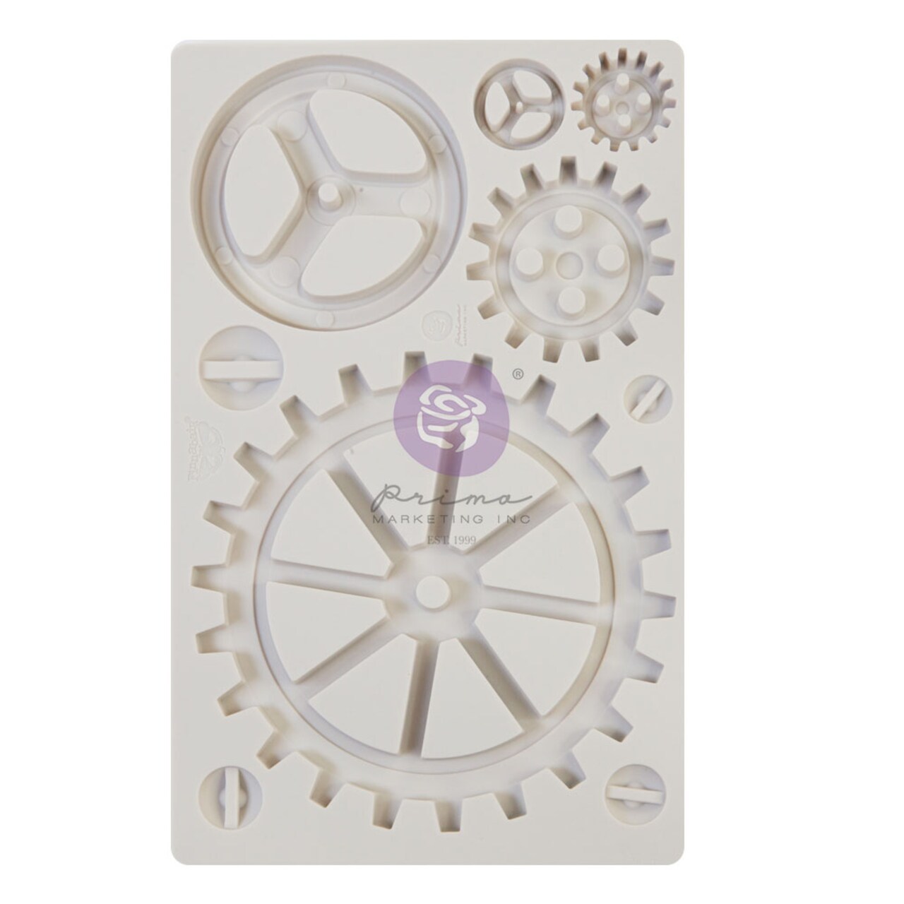 Prima Marketing Inc Finnabair - Moulds - Large Gears - 1 Pc, 5x8 In Copyright #Va0002330246 655350968939